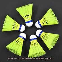 12pcs Foam Badminton Shuttlecock, Colorful Plastic Feather Shuttlecock, Durable Outdoor Training Nylon Feather Shuttlecocks - Multicolor - View 10