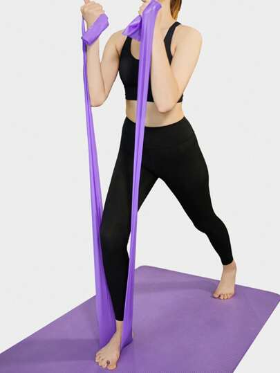 Bandas de resistencia para ejercicios deportivos, equipo de fitness para entrenamiento de fuerza de CrossFit, construcción muscular, yoga, Pilates, banda elástica de TPE con diferentes niveles de ejercicios de entrenamiento, fitness, yoga, Pilates y entrenamiento de fuerza