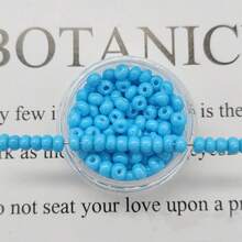 20g/Pack, Approx. 500pcs 3mm Solid Color Glass Seed Beads For DIY Jewelry Making - Multicolor - View 38