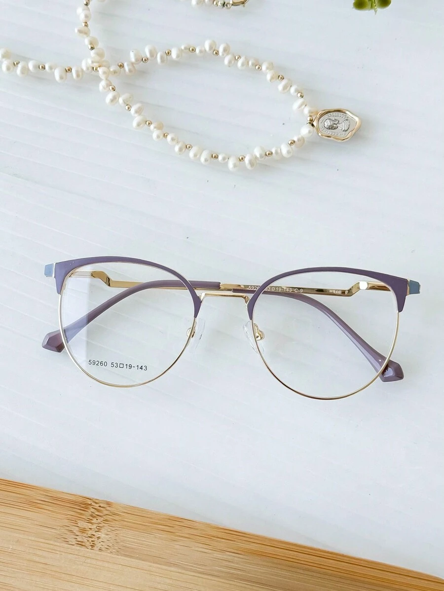 Eyeglasses - 紫色 - 查看 1