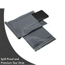 100 Gray Parcel Bags, Mail Bags, Mail Bags Packaging Classification, Mail Carrier Mail Parcel Bags - Grey - View 7