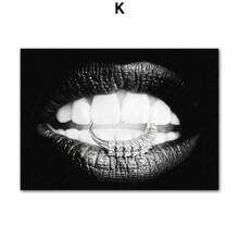 帆布画时尚现代黑白风格欧洲城市街道建筑塔楼风景性感女士图案海报家居装饰客厅卧室宿舍背景装饰墙艺术设计图片时尚礼品无框 - ML767(不含框) - 查看 7