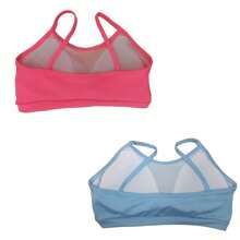 Women Sports Tees & Tanks - 玫紅色 - 查看 3