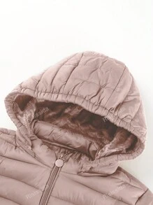 Risissida Women's Fall/Winter Minimalist Outdoor Padded Coat , Hooded, Puffer Jacket With Pockets, Windproof & Casual