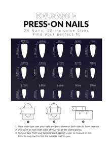 30入組簡約耐用紅色貓眼美甲增強贴片，指尖美甲假甲 - 酒紅色 - 查看 5