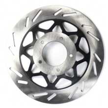 Rotor De Disco De Freno Trasero De Motocicleta, Rotor De Motocicleta, Rotor De Disco De Freno Trasero De Motocicleta Apto Reemplazo - Plateado - Ver 2