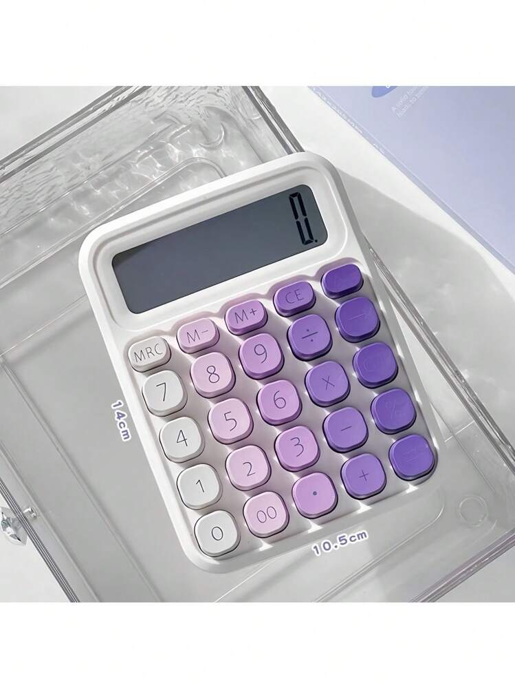 大屏幕按键计算机财务会计多色渐变计算器学生专用返校礼物 - 均碼 - 查看 5