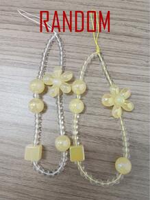 Lanyard Phone Charm Yellow Chrysanthemum Doodle Pattern Protective Phone Case Compatible With IPhone15/XR/7/8iPhone15ProMax/12ProMax/13ProMax/14ProMax, Compatible With Apple13 And 14, Soft Shell For P12 Shockproof XS, Straight Edge Painted A134G A22 A21S A514G A52 S22 Ultra A335G Redmi10 Redmi Note11 4G Redmi11Lite A53tpuA14/A23/S23 Ultra Shockproof Soft Shell Phone Case Waterproof Anti-Fall Scratch Resistant - Multicolor - View 9