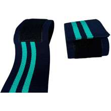 Vendas para Rodilla, Knee Wraps, Soporte para las rodillas, Pesas, Crossfit, - Verde Oliva - Ver 2