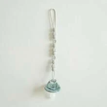 1 Gói Dây Đeo Núm Vú Giả Chống Rơi Cho Em Bé Có Kẹp Gỗ, Dây Đeo Silicon, Dây Đeo Đồ Chơi Cho Trẻ Em, Mềm Mại Và Đàn Hồi, Dây Đeo Phụ Kiện Xe Đẩy, Dây Đeo Thiết Yếu Khi Đi Du Lịch, Quà Tặng Cho Em Bé, Nhiều Màu Có Sẵn - Nhiều màu - Xem 9