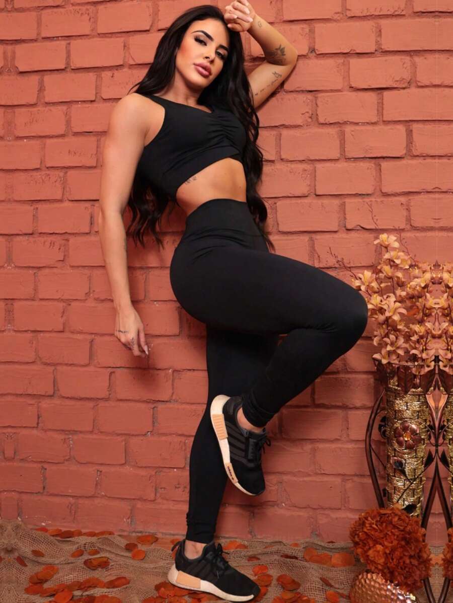 Women Leggings - Rửa tối - Xem 1
