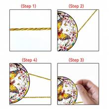 1pc 2D Flat Acrylic Butterfly Fairy Sunshine Catcher, Multi-Purpose Colorful Window Pendant, With Fairy And Wreath Design, Great For Garden, Home, Patio, Room Decoration,Home Decor ,Room Decor,Wall Decor