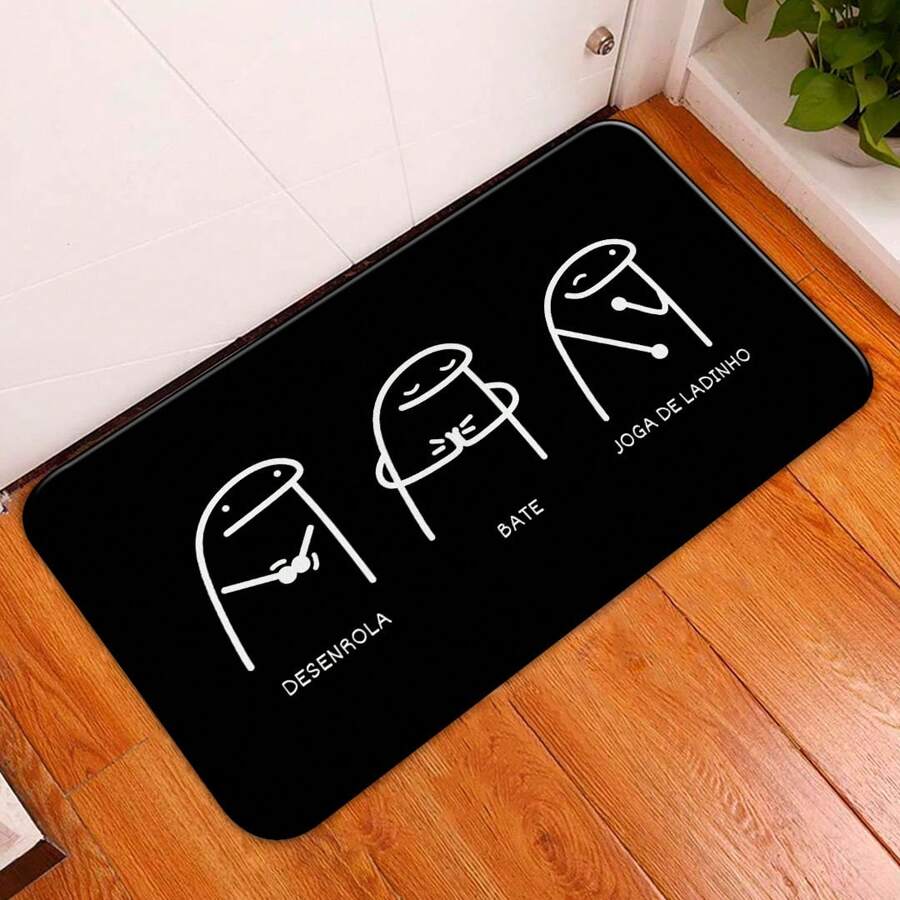 Door Mats - Đen và trắng - Xem 1