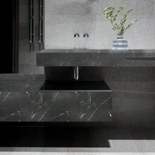 1 Roll Matte Black PVC Waterproof And Moisture-Proof Wallpaper, Perfect For Living Room And Bedroom Wall Renovation And Decoration, With A Color Very Close To Pure Black, Renovation Stickers Peel Wall Panels, Wall Paper, Wallpapers, Spring Decoration Items Refresh Your Home, Festival Decoration Stickers Gifts Birthday Graduation - Black - View 4