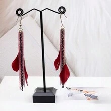1 giá đỡ trưng bày bông tai kim loại để sắp xếp và trưng bày trang sức - Nhiều màu - Xem 3
