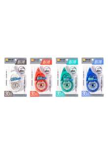 30M/Piece Drop-Resistant Correction Tape, Large Capacity PET Refill, Smooth Eraser Tape For Students, Back To School - Multiple Options Available - View 5