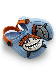 Kit With 2 Practical Comfortable Slip On Children's Babuches Shoes - 薄荷藍 - 查看 5
