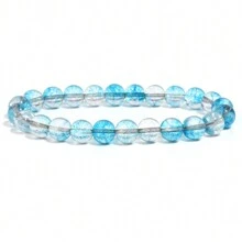1pc Men's Beaded Bracelet 8mm Rhodonite Agate Healing Crystal Gem Bracelet Mala Yoga Meditation Jewelry Gifts For Women Men-Calm,Confidence,Protection,Success