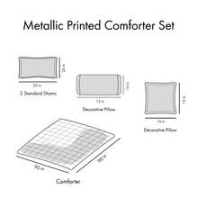 Room Décor Comforter Set, All Season, Multi Pieces Bedding Comforters Sets, Comforter Bed Set