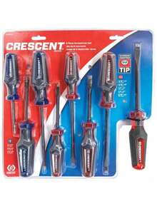 Apex Tool Group 2695534 0.25 X 4 In. Slotted Screwdriver Set - 8 Piece - Nhiều màu - Xem 2