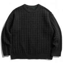 Men Sweaters - màu đen - Xem 2