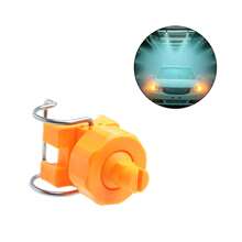 3/4" Adjustable Ball Flat Fan Full Cone Clamp Clip Nozzle Watering Irrigation - Yellow - View 3