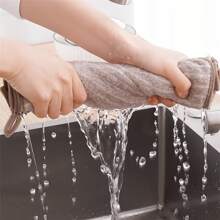 5/10pcs Hanging Kitchen Cleaning Towels, Microfiber Cleaning Cloths, Dish Rags, Washable & Durable Kitchen Dishcloths, Degreasing Rags, Super Absorbent Towels, Home Car Wash Cloths, Glass Wiping Cloths, Cleaning Supplies, Cleaning Tools, Kitchen Accessories