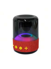 Bocina Bluetooth Portátil Lampara LED 360° RGB OUTLET - Multicolor - Ver 5