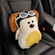1 peça travesseiro de apoio lombar para carro de cachorro voador confortável e fofo de desenho animado - design altamente elástico e respirável, proteção envolvente de 360 °, adequado para carros, SUVs, caminhões, almofada de encosto de cabeça, carro e uso doméstico - Multicolorido - Ver 2