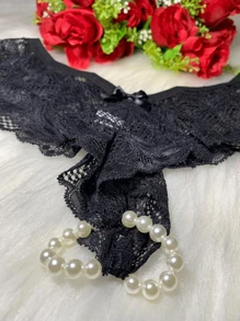 Women Crotchless Panties - Negro - Ver 3