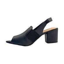 Women Heeled Sandals - 黑色 - 查看 3