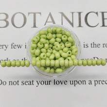 20g/Pack, Approx. 500pcs 3mm Solid Color Glass Seed Beads For DIY Jewelry Making - Multicolor - View 35
