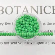 20g/Pack, Approx. 500pcs 3mm Solid Color Glass Seed Beads For DIY Jewelry Making - Multicolor - View 16