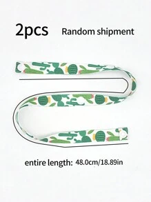 2pcs Random Color Multi-Functional Anti-Drop Rope Clip For Baby Strollers & Prevent Chain For Bottles/Cups/Pacifiers