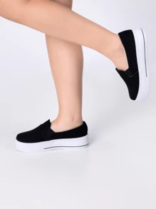 Women Casual Shoes - 黑色 - 查看 4