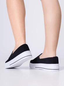 Women Casual Shoes - 黑色 - 查看 3