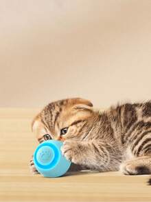 Interactive Cat Toys Ball  Electric Cat Toy Automatic Rolling Robotic Car Motion Activate - Multicolor - View 2