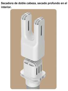 Secadora eléctrica plegable de 400w secadora multifuncional de calentamiento doméstico y secado de zapatos de edredón - Blanco - Ver 4