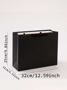 2 件可折叠礼品盒，礼品包装盒，适合送给家人和朋友，节日礼物 - 黑色套裝 - 查看 7