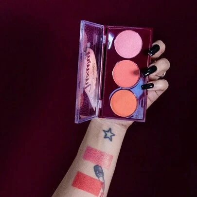 Trio de Paletas Alta Pigmentação Face Beautiful - LUXURY