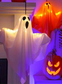 1 件鬼魂吊灯（不含电子元件），万圣节装饰灯，非常适合鬼屋派对和室内氛围，适用于门廊和庭院装饰万圣节装饰房间装饰万圣节花园装饰礼物仙女节日装饰节日装饰 - 彩色 - 查看 6