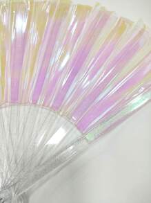 Hand Fans - Baby Pink - View 2