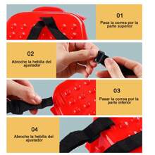 Juego de Herramientas, Juego de Herramientas de Taladro eléctrico, Bolsa de Juguetes de reparación, Juguete 2 en 1 con Mochila, Regalos de Navidad y cumpleaños - Mochila - Ver 6