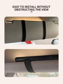 1pc Car Sun Visor LED Makeup Mirror Light, HD Mirror Surface With Light Vehicle-Mounted Vanity Mirror