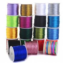 1.5mm 20M/787in Nylon String For Bracelets, Chinese Knotting Cord Nylon Beading Thread For Kumihimo, Braided Bracelets, Beading, Necklaces, Macrame Craft, Wind Chime, Jewelry Making - Wire - View 9