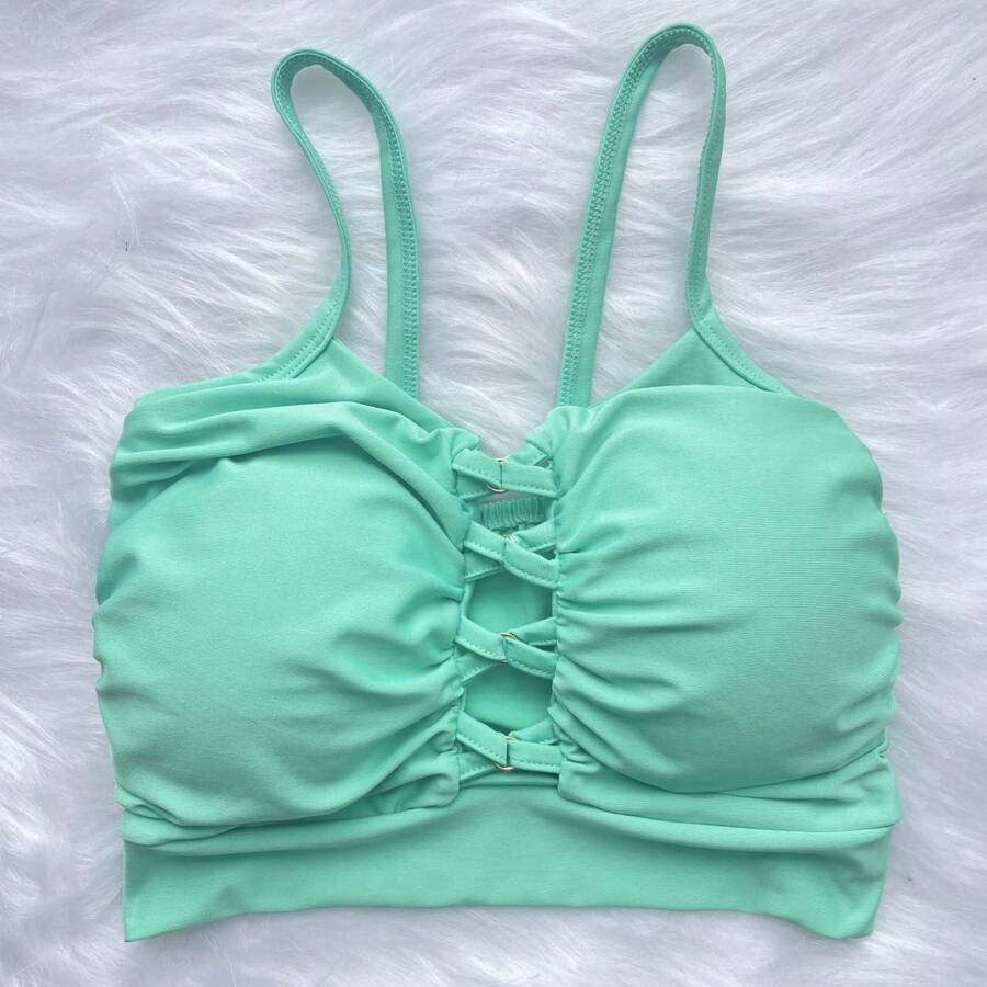 Women Tank Tops & Camis - verde menta - Ver 1