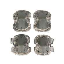 4 piezas/set rodilleras y coderas tácticas para caza y patinaje (2 piezas de coderas + 2 piezas de rodilleras) - Multicolor - Ver 15