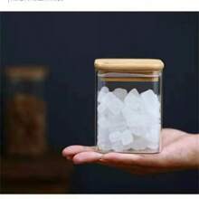 Contenedor de almacenamiento de vidrio con tapa, frasco sellado de vidrio, contenedor de almacenamiento, seguro para refrigerador y lavavajillas - Multicolor - Ver 13