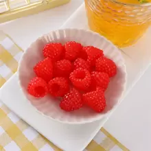 6/12/24入組人造水果模型，模擬紅桑葚、野草莓、接骨木水果裝飾品/攝影道具 - 彩色 - 查看 11