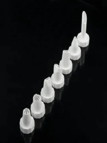 Icing Tube Set Kit For Confectionery Tubes Sweet Cake Decorator One Tube And 08 Pastry Nozzles - trắng - Xem 11